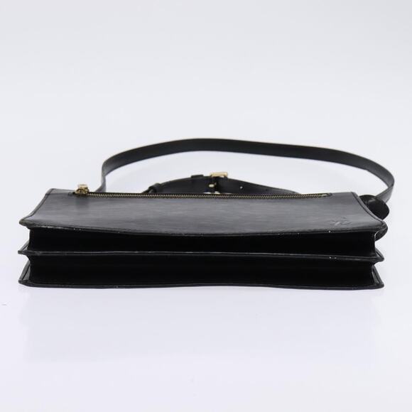 LOUIS VUITTON Epi Angian Shoulder Bag Black M52112 - Picture 9 of 12